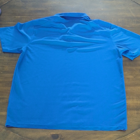 Nike Blue Polo Shirt Classic Design - Picture 4 of 4
